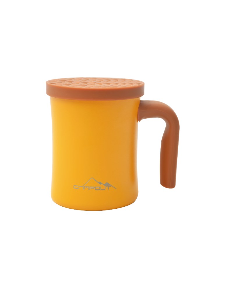 NURGAZ Campout Çift Katmanlı Termos Kupa Sarı (NG 174-S) fiyatı