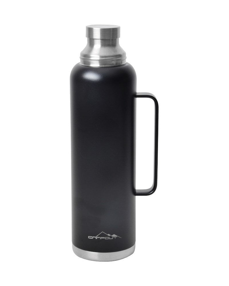 NURGAZ Campout Çift Katmanlı Termos Siyah 1500 ml (NG 164) ne işe yarar