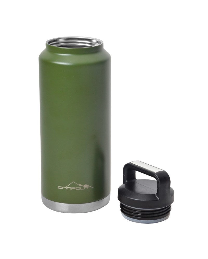 NURGAZ Campout Çift Katmanlı Termos Yeşil 1000 ml (NG 163) nasıl kullanılır