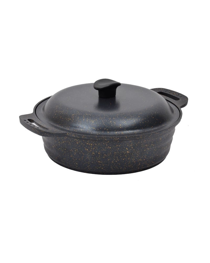 NURGAZ Granit Döküm Kamp Tenceresi 28 cm fiyatı