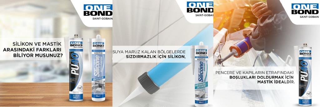 ONEBOND PU40 280 ML Siyah Poliüretan Mastik nereden bulurum
