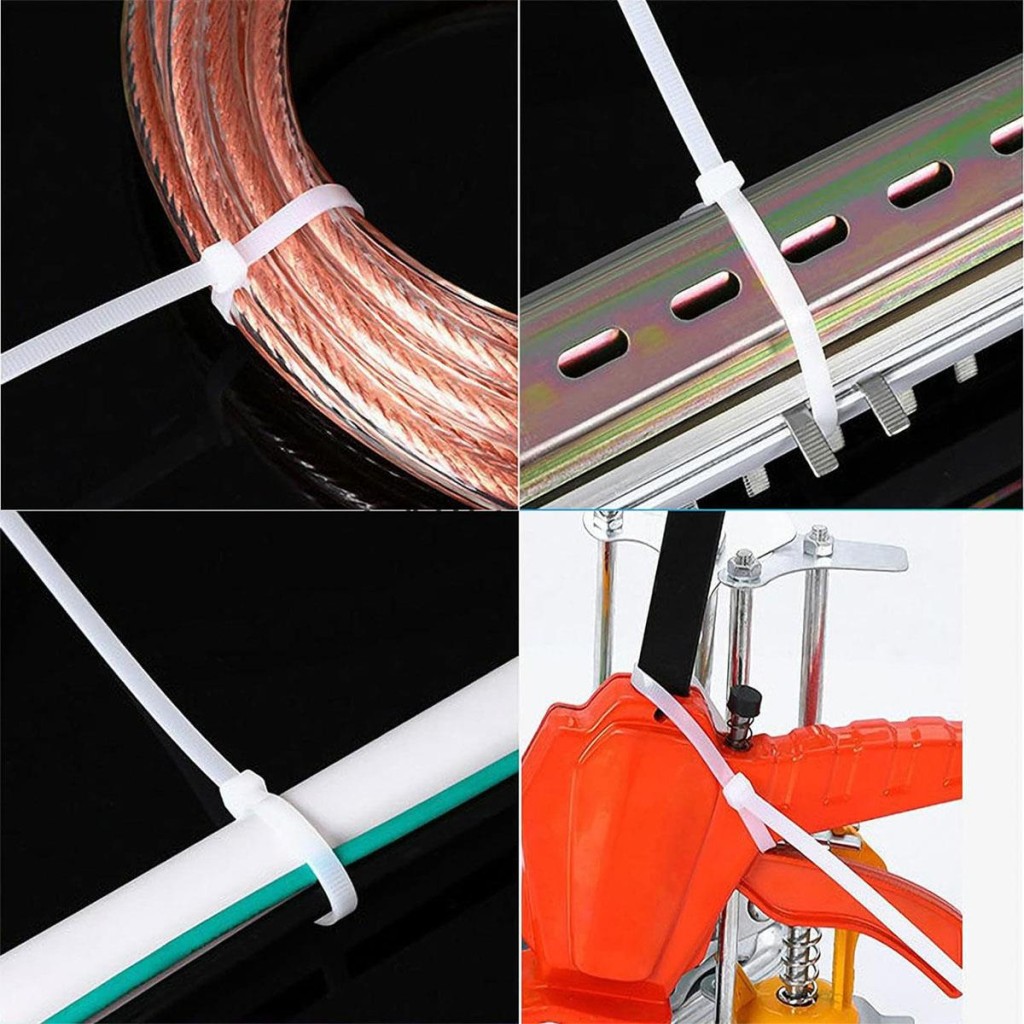 Plastik Kablo Bağı Cırt Kelepçe Beyaz 9.0x1200 mm (100 Adet) ne işe yarar