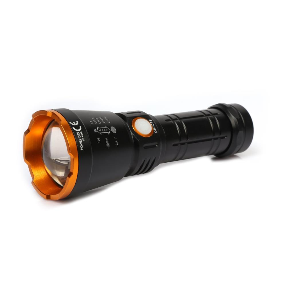 POWERDEX Profesyonel Şarjlı El Feneri 15 Watt (PD-6682) fiyatı