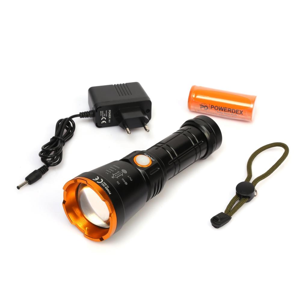 POWERDEX Profesyonel Şarjlı El Feneri 15 Watt (PD-6682) nasıl kullanılır