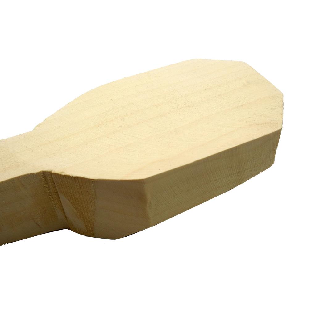 Projelik Kaşık Şablonlu Ham Ağaç Akçaağaç 6x23x5 cm ne işe yarar