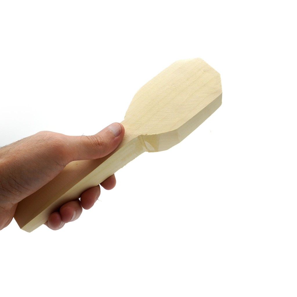 Projelik Kaşık Şablonlu Ham Ağaç Akçaağaç 6x23x5 cm ne işe yarar