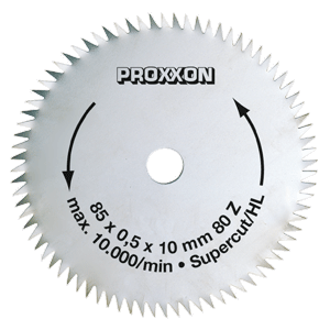 PROXXON Daire Testrere Bıçağı 85 mm 80 Diş FET için(28731) fiyatı