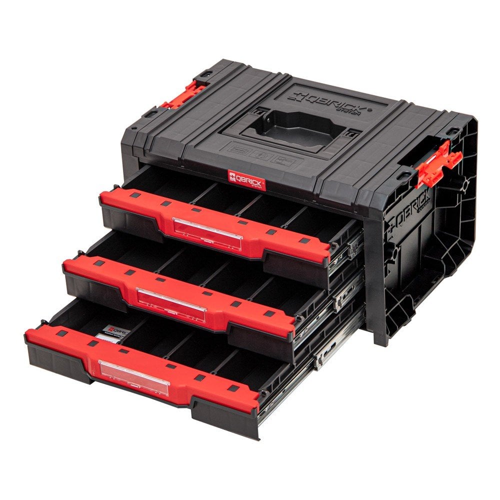 QBRICK System Pro Drawer Workshop Set 1 2.0 Çekmeceli Tekerlekli Takım Dolabı fiyatı