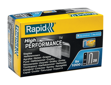 Rapid 28/11mm 5x1M U Tip Zımba Teli nasıl kullanılır