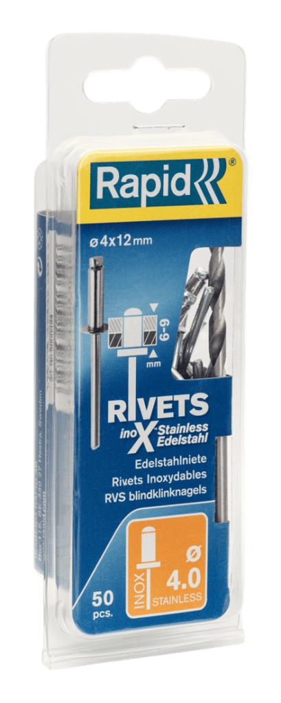 Rapid 4x12mm Paslanmaz Perçin nasıl kullanılır
