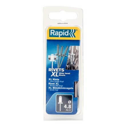 Rapid Perçin Standart 4,8x10 mm Alüminyum (1 Pkt/100 Adet) fiyatı