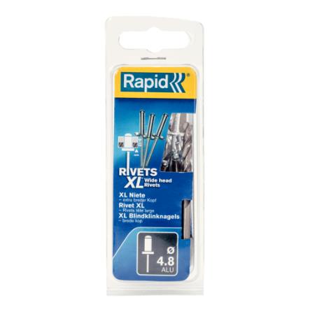 Rapid Perçin Standart 4,8x14 mm Alüminyum (1 Pkt/100 Adet) fiyatı