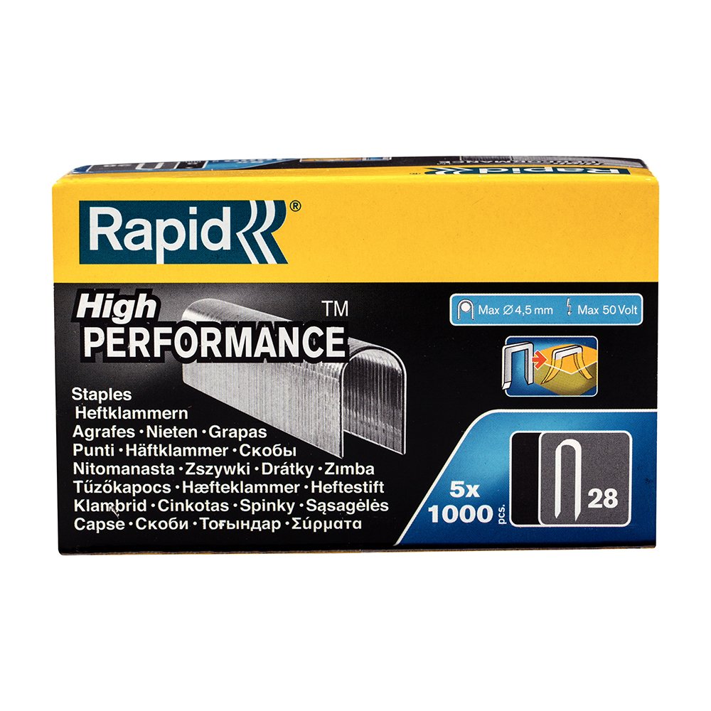 Rapid 28/9mm 5x1M U Tip Zımba Teli fiyatı