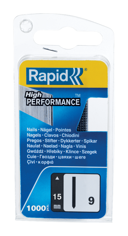 Rapid Zımba Çivisi 9 Serisi 15 mm Galvaniz Kaplı (1 Pkt/1000 Adet) fiyatı