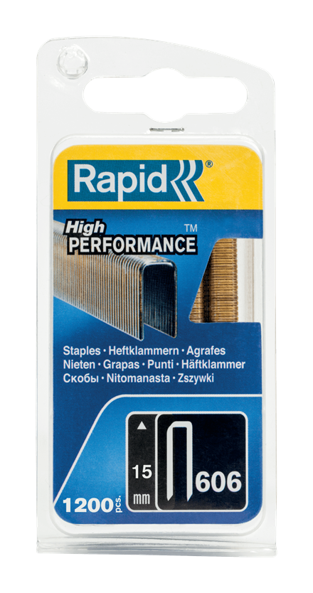 Rapid Zımba Teli 606 Serisi 15 mm Galvaniz Reçine Kaplı (1 Pkt/1200 Adet) fiyatı