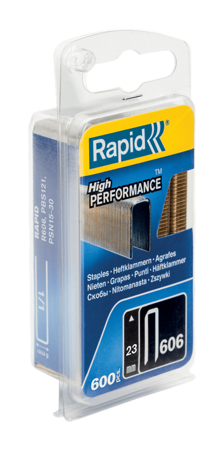 Rapid Zımba Teli 606 Serisi 23 mm Galvaniz Reçine Kaplı (1 Pkt/600 Adet) nasıl kullanılır