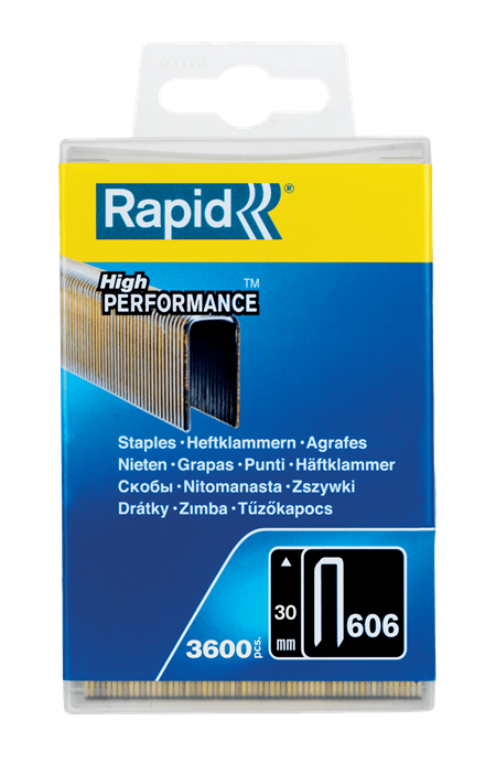 Rapid Zımba Teli 606 Serisi 30 mm Galvaniz Reçine Kaplı (1 Pkt/600 Adet) fiyatı