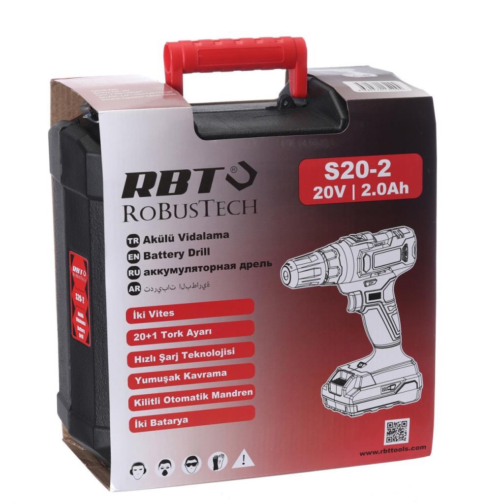 Rbt Robustech S20-2 Li Akülü Vidalama 20v 2 Ah nasıl kullanılır