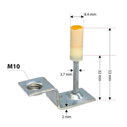 Red Hit MX001 M10 Tij Asma Tavan Barutlu Çivi (100 lü Paket) ne işe yarar