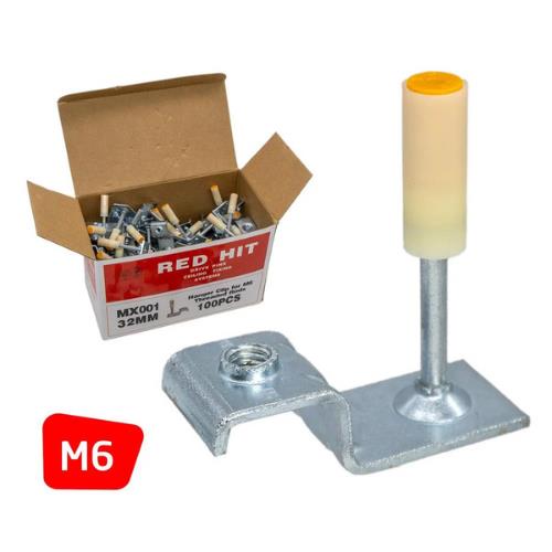 Red Hit MX001 M6 Tij Asma Tavan Barutlu Çivi (100 lü Paket) fiyatı