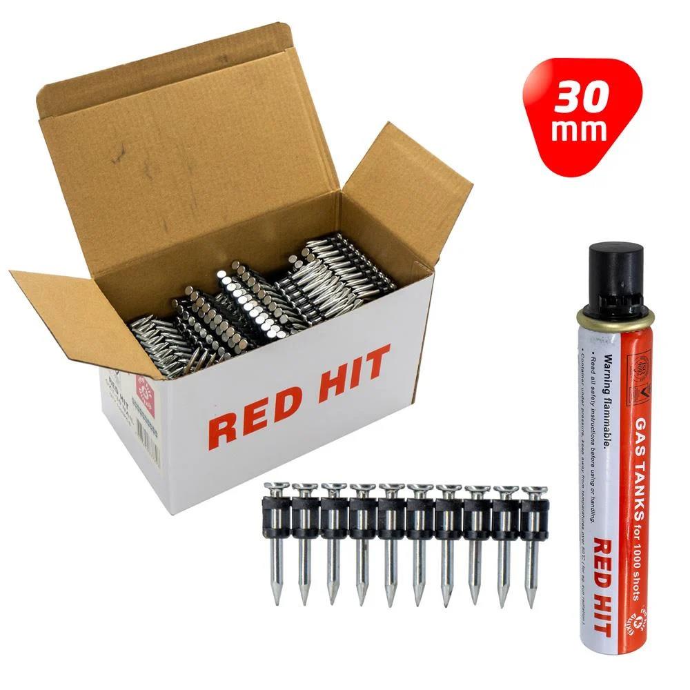 Red Hit GZT-30 Çelik Zemin Çivisi 30 mm (Gaz Dahil 1000li Paket) fiyatı