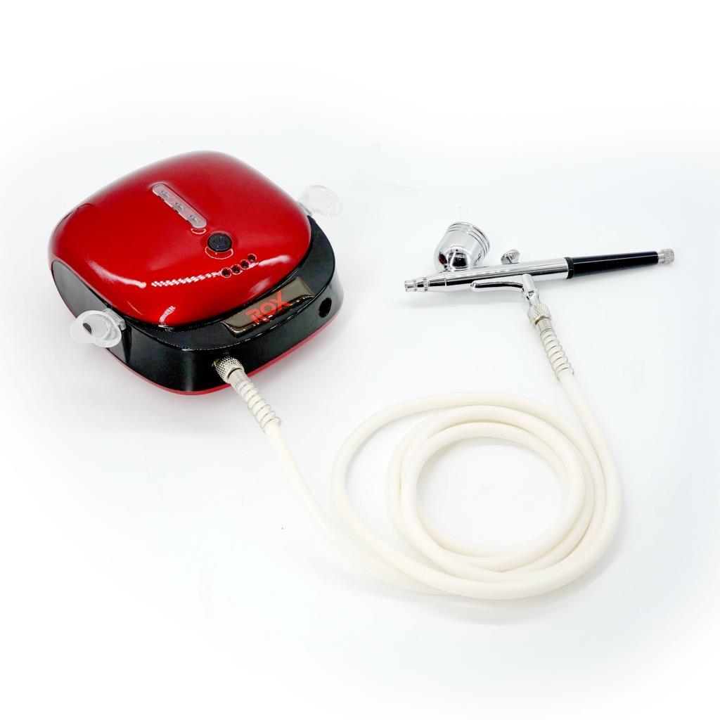 Rox 0066 Akülü Airbrush Kompresör Mini Boya Tabancası Seti nasıl kullanılır