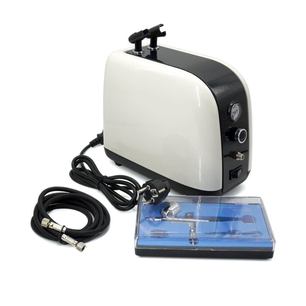 Rox 0067 Profesyonel Airbrush Kompresör Mini Boya Tabancası Seti nasıl kullanılır