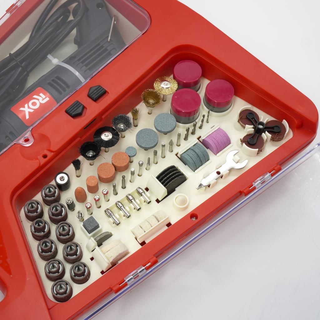 Rox 0074 Mini Taşlama Gravür Makinası Hobi Seti 210 Parça nasıl kullanılır