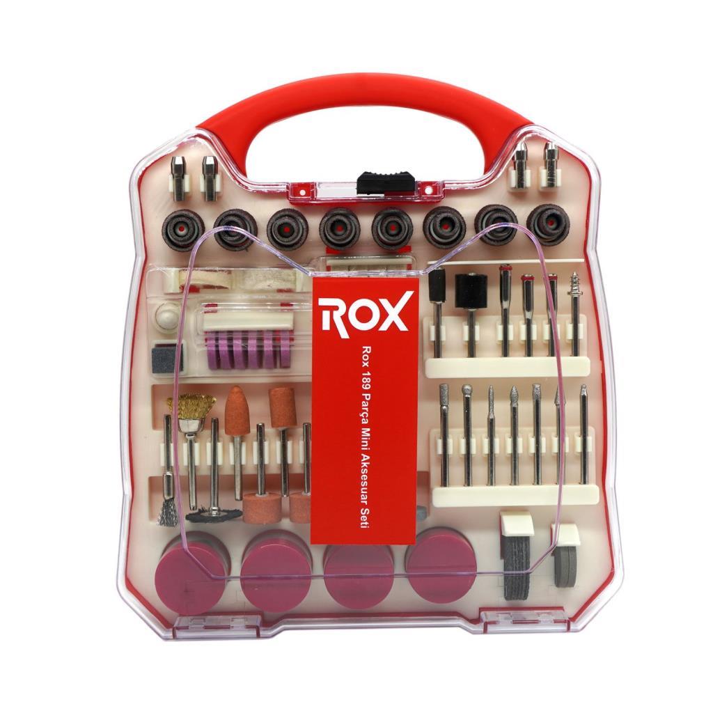 Rox 0075 Hobi Gravür Mini Aksesuar Seti 189 Parça nasıl kullanılır