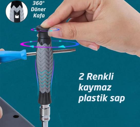 Rox 126 Parça Tornavida Seti ne işe yarar