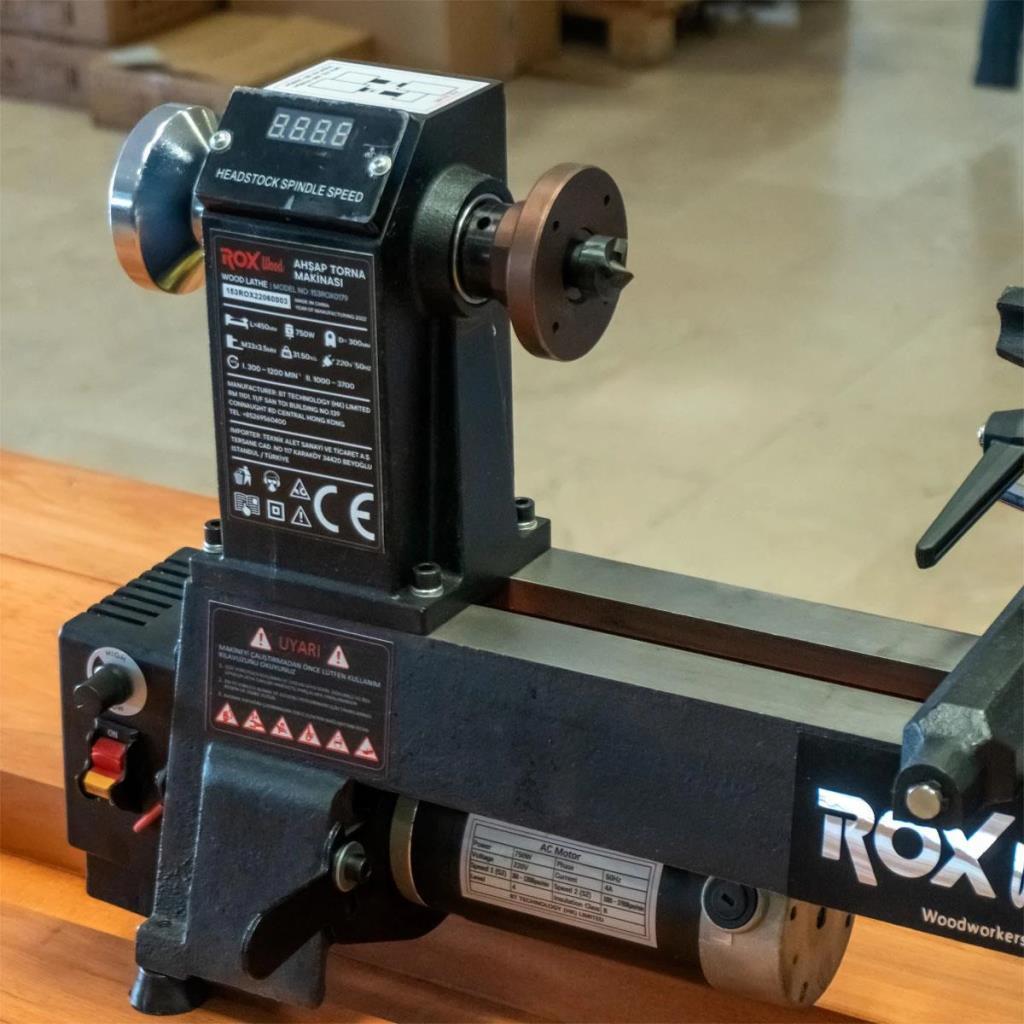 Rox Wood 0179 Devir Ayarlı Ahşap Torna Makinası 750 Watt nasıl kullanılır