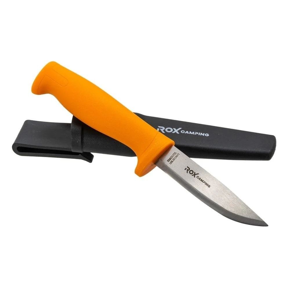 Rox Camping Bushcraft Eco Paslanmaz Çelik Kamp Bıçağı (Turuncu) nasıl kullanılır