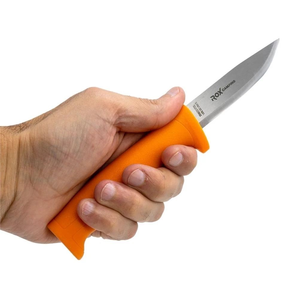 Rox Camping Bushcraft Eco Paslanmaz Çelik Kamp Bıçağı (Turuncu) ne işe yarar