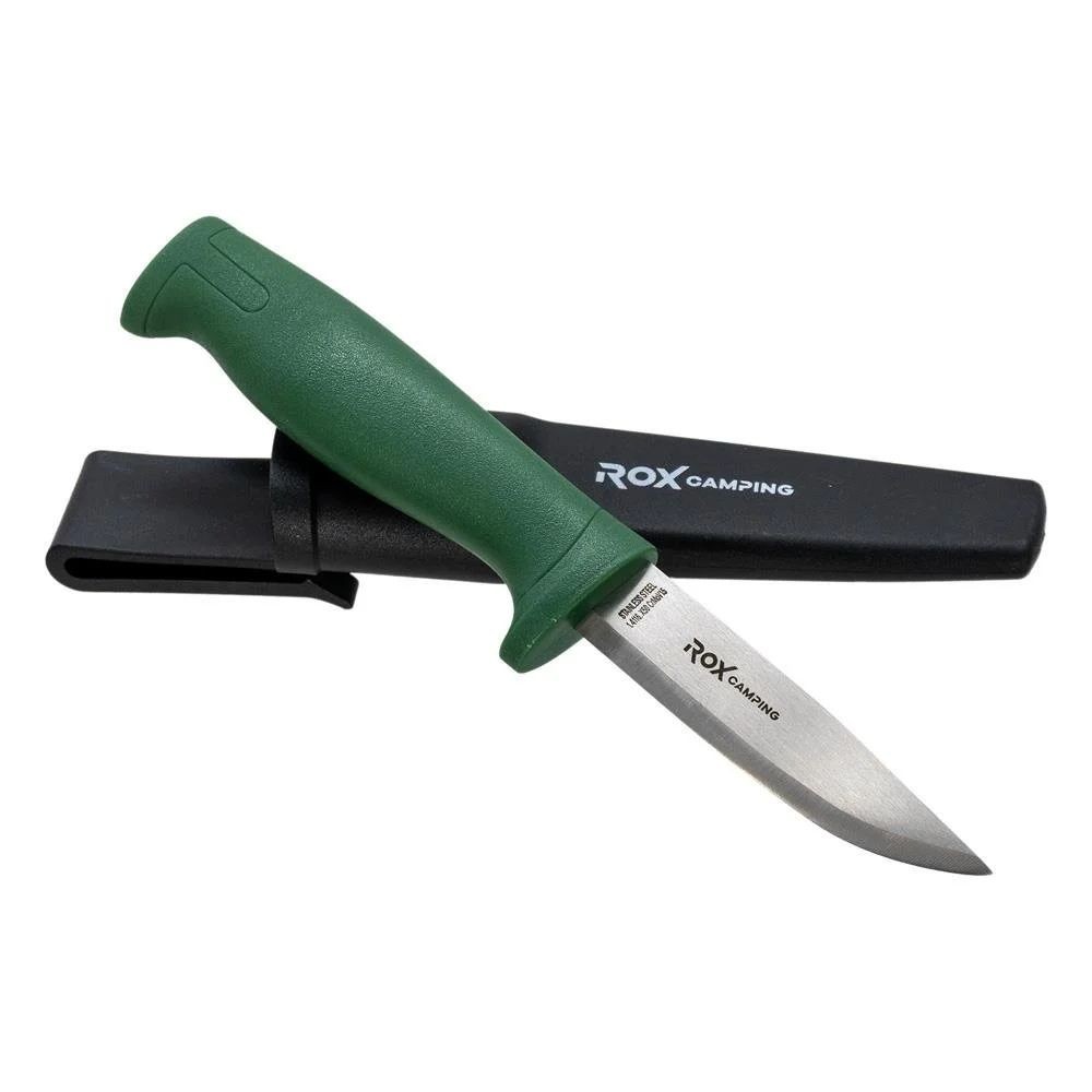 Rox Camping Bushcraft Eco Paslanmaz Çelik Kamp Bıçağı (Yeşil) nasıl kullanılır