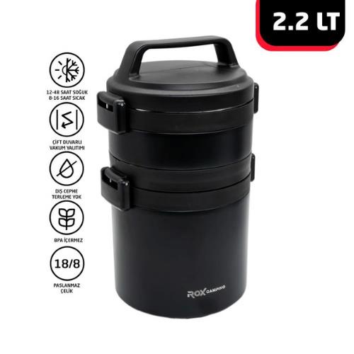 Rox Camping 2.2 LT Yemek Termosu fiyatı