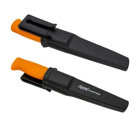Rox Camping 0320 Bushcraft Eco Paslanmaz Çelik Kamp Bıçağı (Turuncu) ne işe yarar