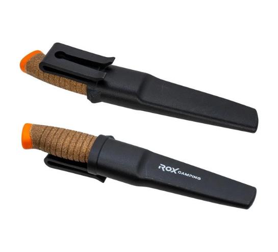 Rox Camping 0321 Bushcraft Plus Paslanmaz Çelik Kamp Bıçağı (Turuncu) ne işe yarar