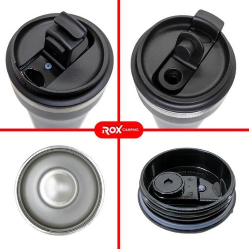 Rox Camping 0190 Kahve Termosu 0.48 Lt - Siyah ne işe yarar