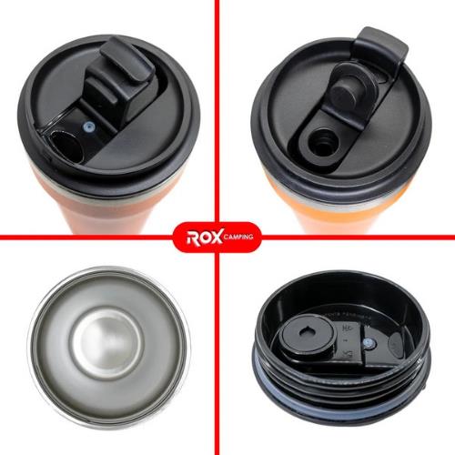 Rox Camping 0192 Kahve Termosu 0.48 Lt - Turuncu ne işe yarar