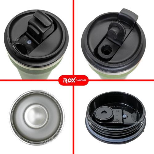 Rox Camping 0191 Kahve Termosu 0.48 Lt - Yeşil ne işe yarar