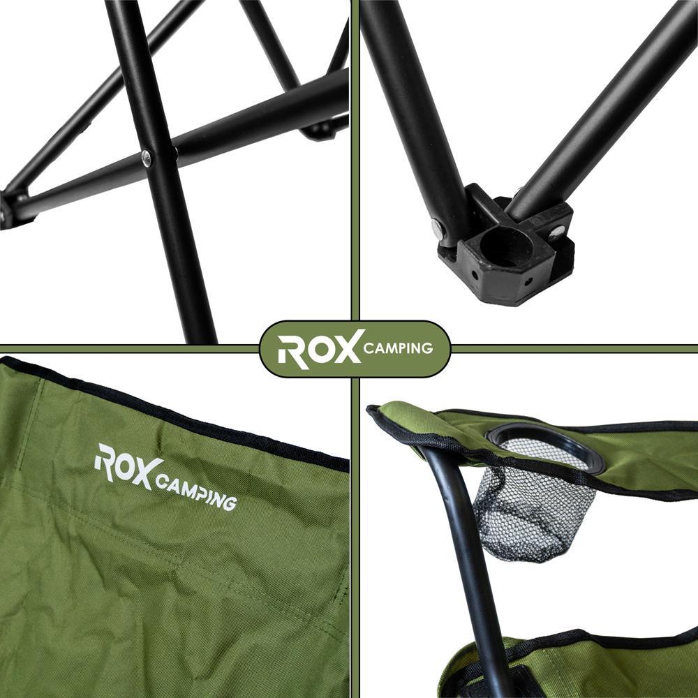 ROX CAMPING KATLANIR KAMP SANDALYESİ - YEŞİL ne işe yarar