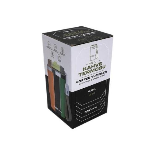 Rox Camping 0195 Pipetli Kahve Termosu 0.48 Lt - Turuncu ne işe yarar