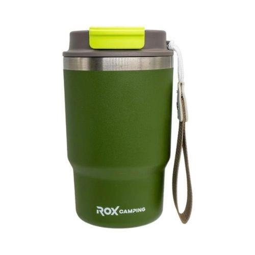 Rox Camping 0194 Pipetli Kahve Termosu 0.48 Lt - Yeşil ne işe yarar