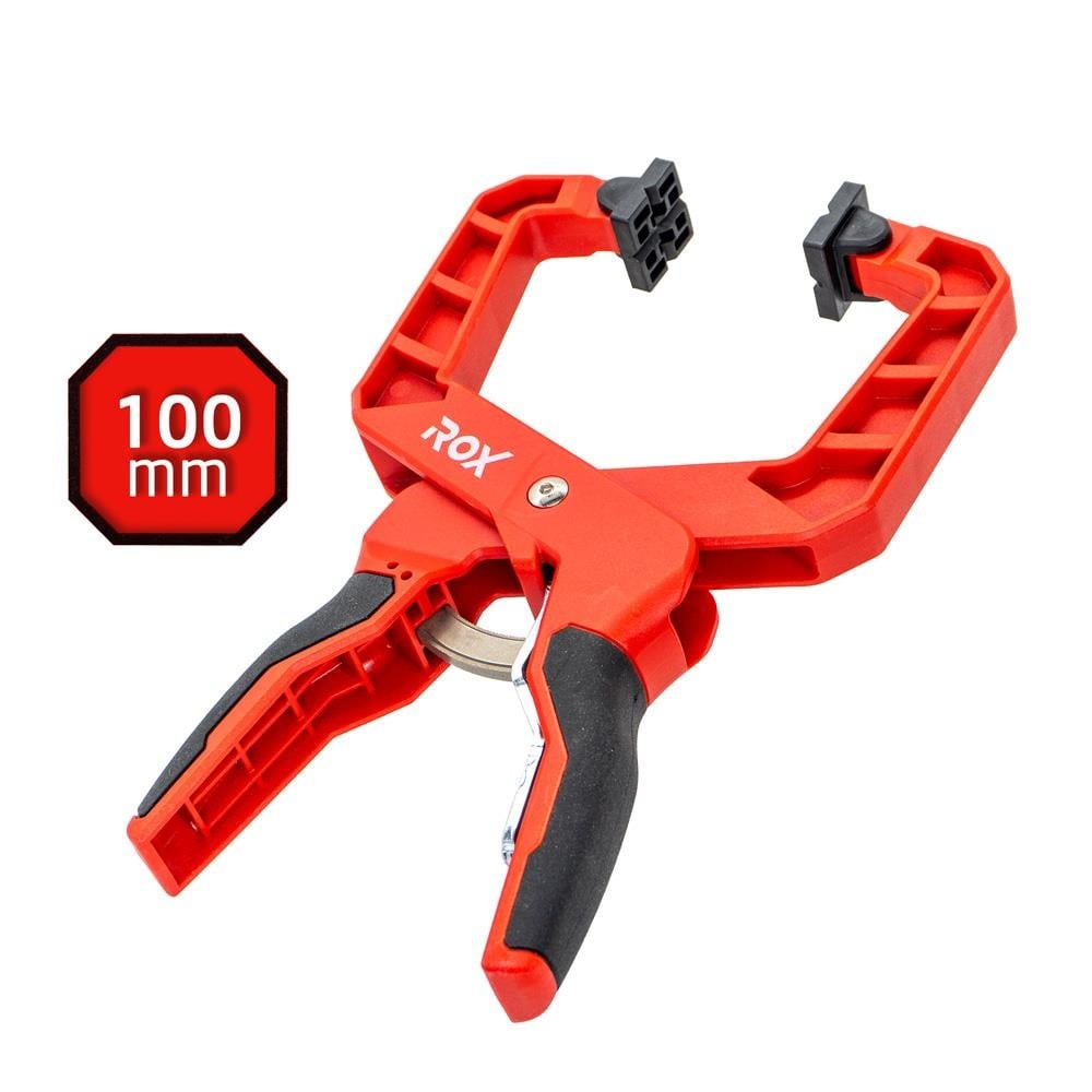 Rox 0355 Cırcırlı Hızlı Mandal Tip Kıskaç İşkence 100 mm fiyatı