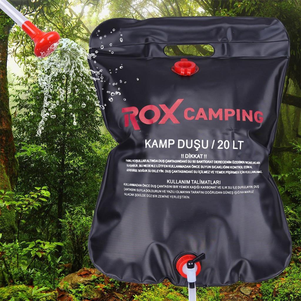 Rox Camping 0114 Kamp Duşu 20 Lt nasıl kullanılır