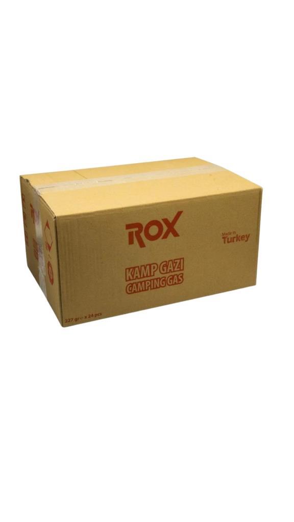 ROX Kamp Ocak Gazı Valfli Kartuş 227gr - 24 Adet ne işe yarar
