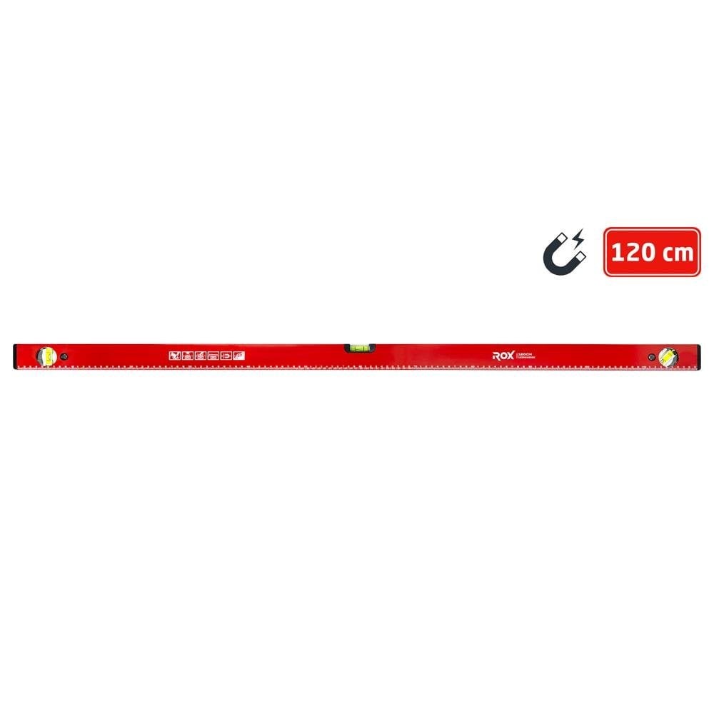 Rox 0352 Mıknatıslı Alüminyum Su Terazisi 120 cm fiyatı