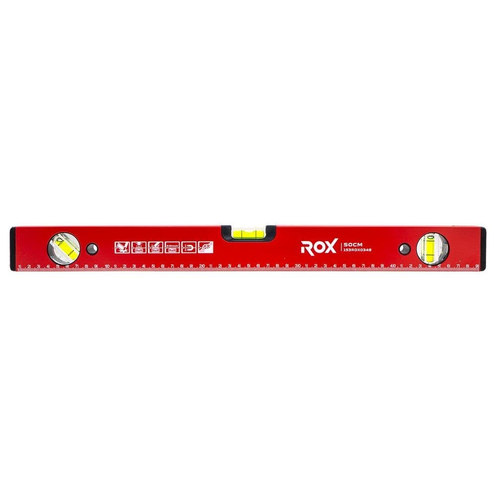 Rox 0348 Mıknatıslı Alüminyum Su Terazisi 50 cm nasıl kullanılır