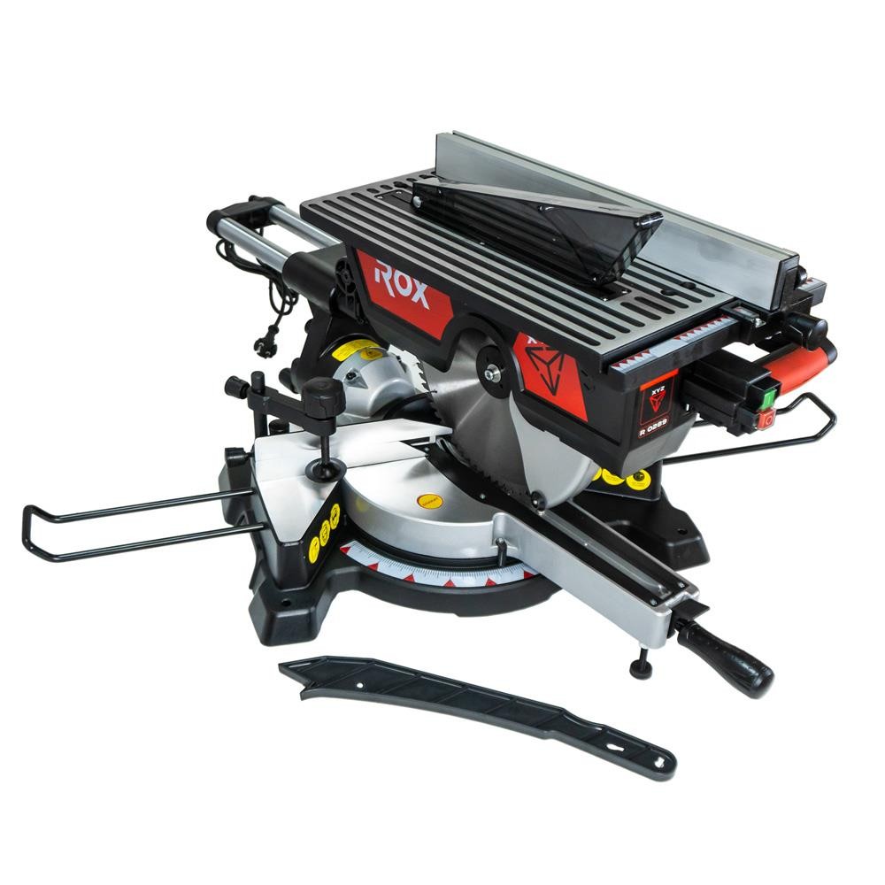 Rox 0289 Kombine Gönye ve Tezgah Testeresi 305 mm (1800W) nasıl kullanılır