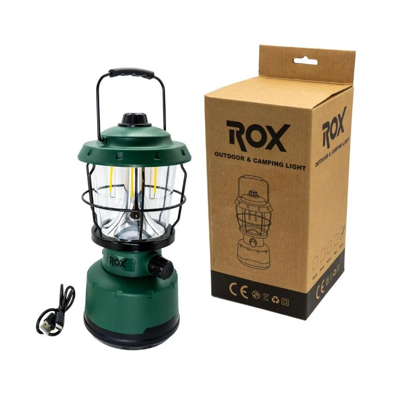 Rox Şarjlı Kamp Feneri 550 Lümen ne işe yarar